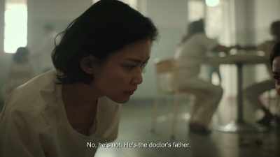 No, he's not. He's the doctor's father. - Folklore