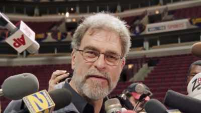 No, he's only taking your focus away
from the Finals, not ours. - The Last Dance