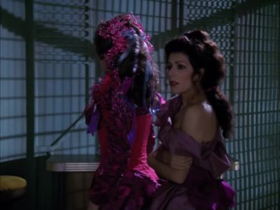 No. His is an expression
of revulsion. - Star Trek: The Next Generation
