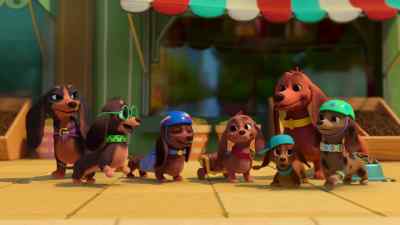 No holes. - Pretzel and the Puppies