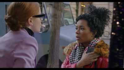 No, I already bought it.
Wait, come inside. Hold on. - Inventing Anna
