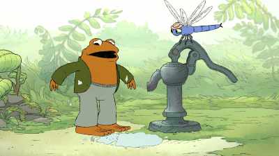 No. I am just all wet. [groans] - Frog and Toad