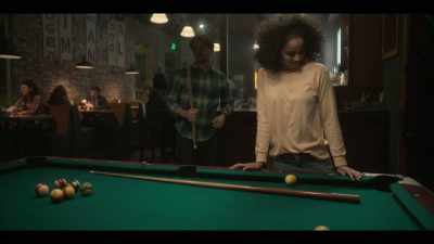 No, I am not letting you
destroy me at pool, - Raising Dion