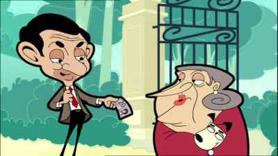 No, I can't take it.
Oh, certainly not. - Mr. Bean: The Animated Series