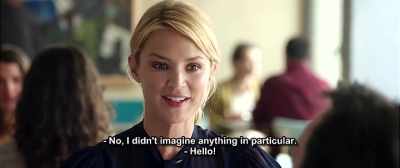 - No, I didn't imagine anything in particular.
- Hello! - Up for Love