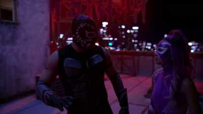 No! I didn't wanna do the first one. - Ultra Violet & Black Scorpion