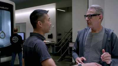 No, but I don't believe that you
didn't touch anything either - The World According to Jeff Goldblum