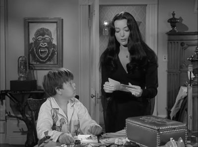 No, I don't think so. Perhaps you better
write some letters in your own way, dear. - The Addams Family