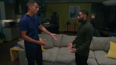 - No, I don't.
Why am I here? Tell me. - Tyler Perry's Bruh