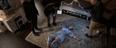 No, I was first on the scene.
I live next door. Is this strangulation? - Brazen