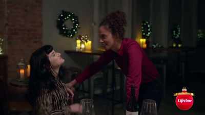 -No, I gave her the night off.
-Oh! - Under the Christmas Tree