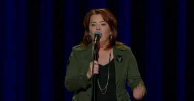 No, I just can't look at you anymore. - Kathleen Madigan: Hunting Bigfoot