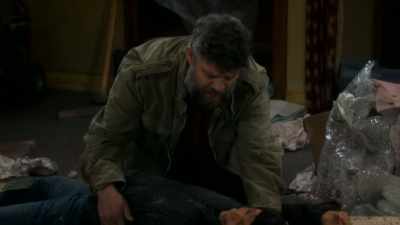 No,
I just fell through a house. - The Conners