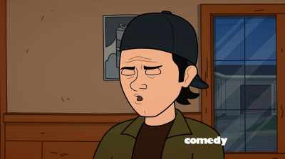 No, I just watched a show
about world disaster, - Corner Gas Animated
