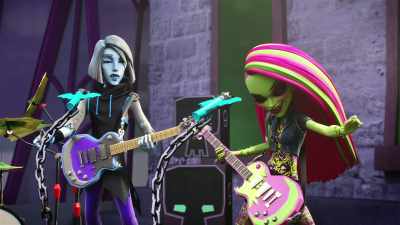 No, I like Raythe and the Silent Screams. - Monster High: Electrified