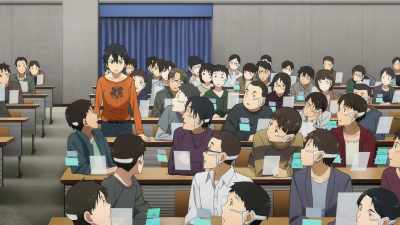 No. I mean that the information
added by the machine - Sword Art Online: The Movie – Ordinal Scale