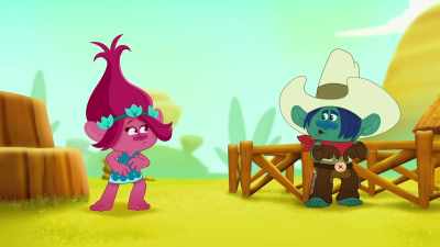 ‐ No. I was practicing
my lasso all night, Poppy. - Trolls: TrollsTopia