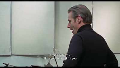 No. I said, "Oh, Ringo is on PA." - The Beatles: Get Back