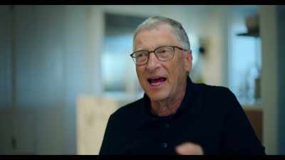 No, I sometimes...
My ultimate cop out is I say, - What's Next? The Future with Bill Gates