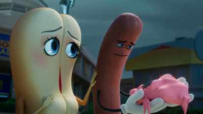 No, I stretched myself
just thin enough - Sausage Party: Foodtopia