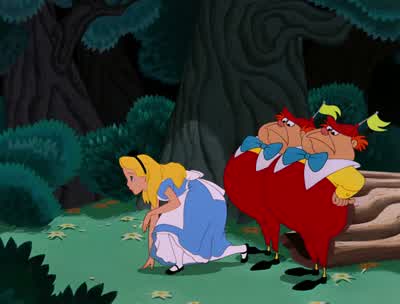 No, I suppose he must've-- Oh! - Alice in Wonderland