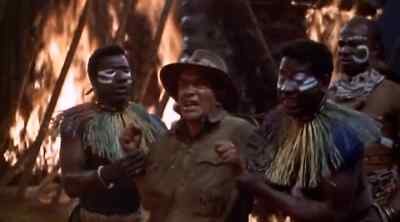 No! I tell ya, I have nothing to do with it! - Tarzan and the Lost Safari