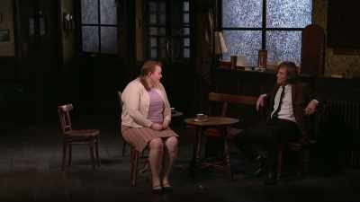 No. I think you come across as funny, but different - National Theatre Live: Hangmen