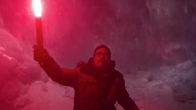 No. I think it was a piece
of ice sheet breaking off. - Aquaman and the Lost Kingdom