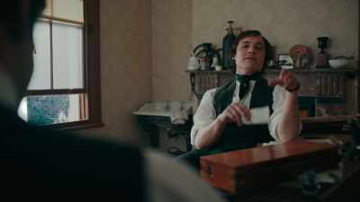 No, I think she likes me.
She does, doesn't she? - The Essex Serpent