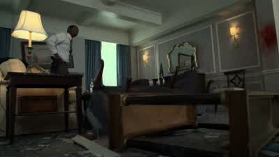 No, I wanna do the interview downstairs, somewhere visible. - Marvel's The Punisher