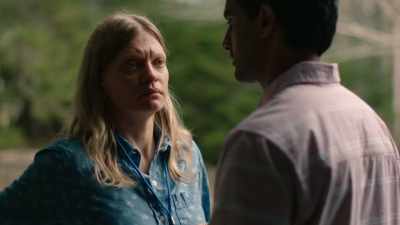 - No, I was...
(radio crackles) - Moonshine