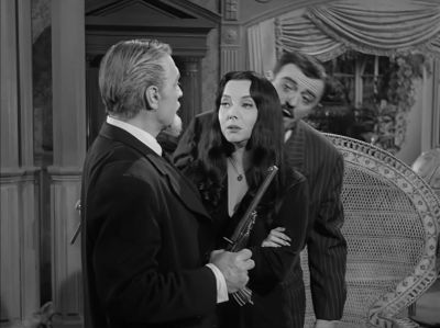 No. I will not have bloodshed
in this room. - The Addams Family