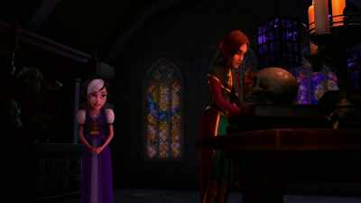 No idea what you're talking about.
[chuckles] - Wizards: Tales of Arcadia
