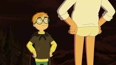 - No idea what you're talking
about, kiddo boy, no idea. - Grimsburg