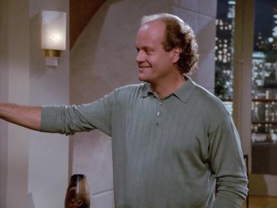 - No, I'm afraid not.
- Huh. - Frasier