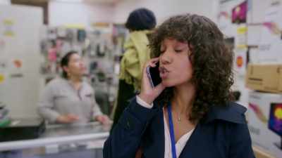 No, I'm at lunch.
She said "Taco Town". - Shelved