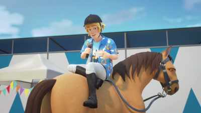 No, I'm not choking, - LEGO Friends: Girls on a Mission