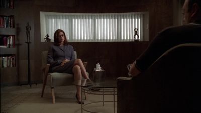 No "I'm sorry, my condolences." Nothing. - The Sopranos