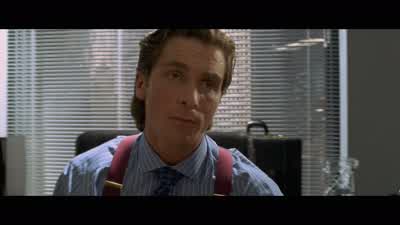 No I'm sorry I should've made an appointmentWas that anything importantOh that Just mulling over business problemsexamining opportunities exchanging rumors spreading gossip - American Psycho