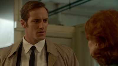 -No, I'm sorry.
-JAMES: Well, from your office, - Ms Fisher's Modern Murder Mysteries