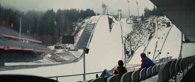 No, this is where I say
that without the booze - Eddie the Eagle