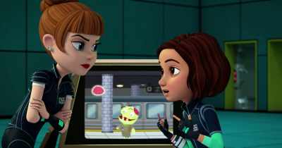 No, this is what I call a reward.
If you remember, Scorpion, - Spy Kids: Mission Critical