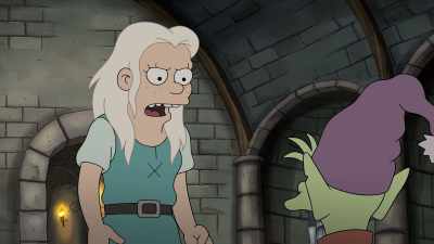 No, it isn't! Someone's dead!
How are you so calm? - Disenchantment