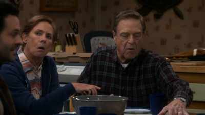 No, it was a trick to get you
to come over and talk to me. - The Conners