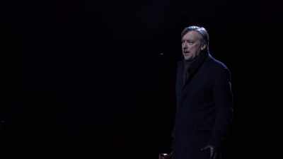 No, it is Casca, one incorporate to our attempts - National Theatre Live: Julius Caesar