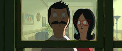 No. It was like,
"Hope and grit - The Bob's Burgers Movie