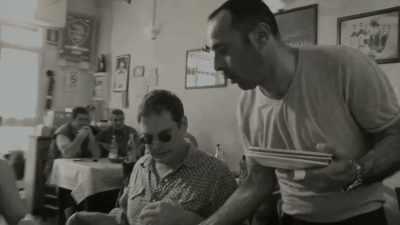 -No.
-It's about a, - Roadrunner: A Film About Anthony Bourdain