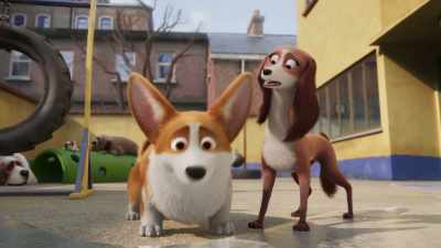 No, it's better not to do that. You know what Tyson is like. Rex? - The Queen's Corgi