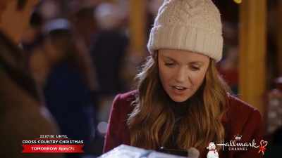 No, it's my colleague.
She's asking if I've applied - A Christmas Carousel