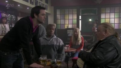 No, it's good to laugh. - Shameless